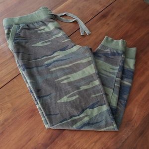 Z Supply Green Camo Joggers
